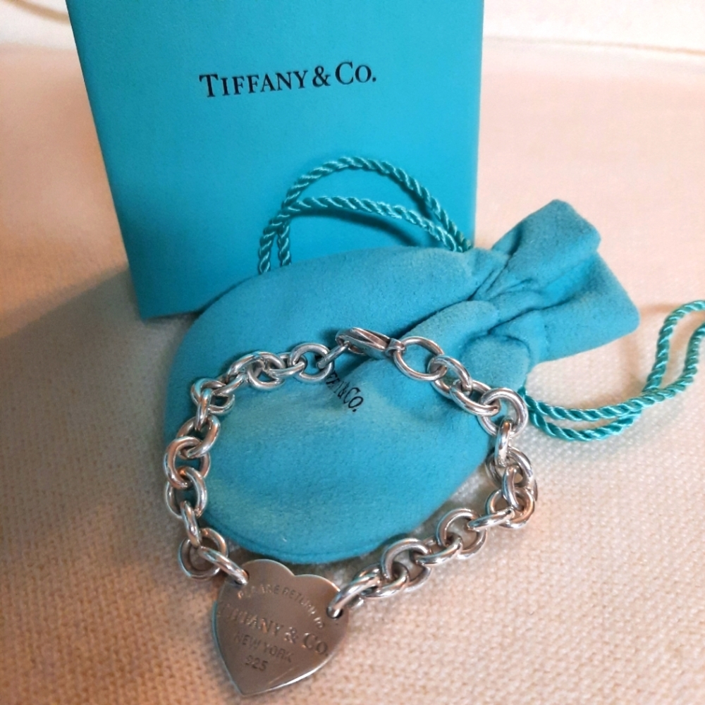 Tiffany Heart Tag med bracelet